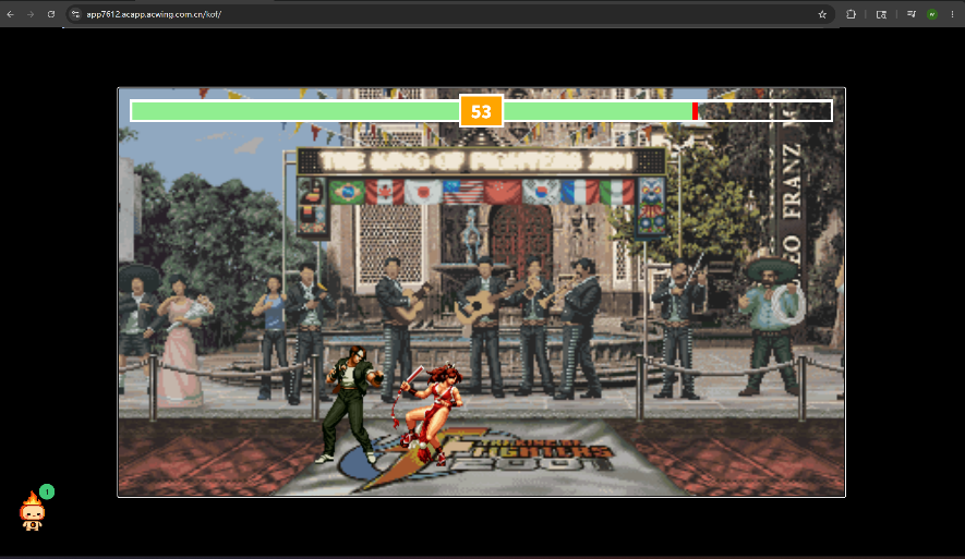 KOF 拳皇格斗游戏截图
